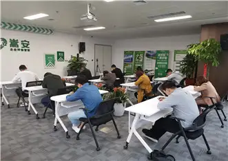 嵩安企业环保管家员工风采