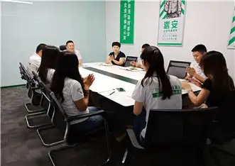 嵩安企业环保管家员工风采