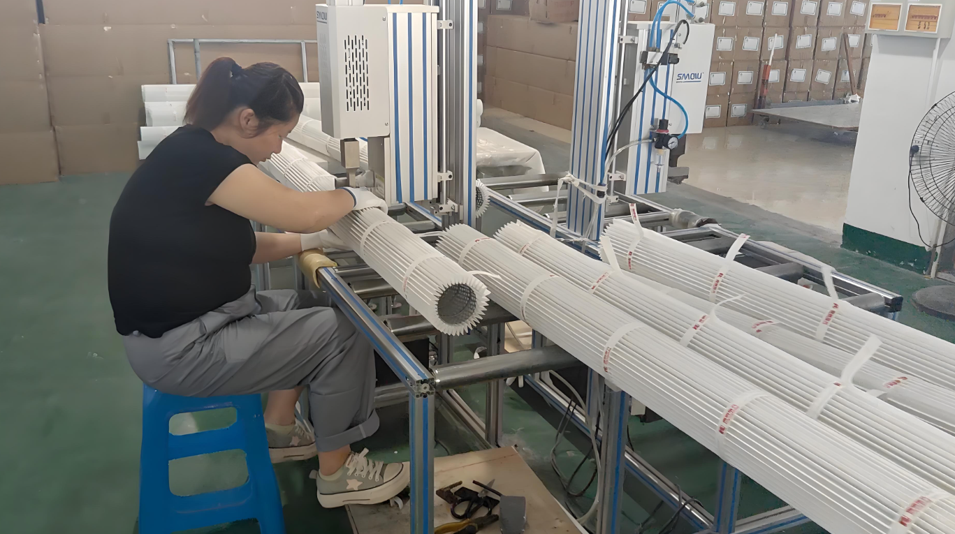 北京滤筒除尘器生产线现场照片