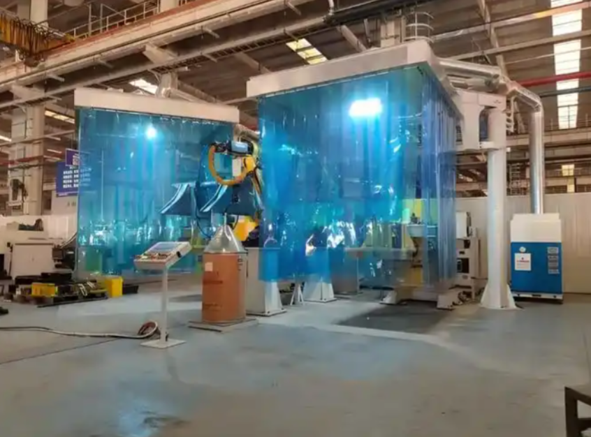 郑州嵩安环保管家除尘设备生产车间实拍