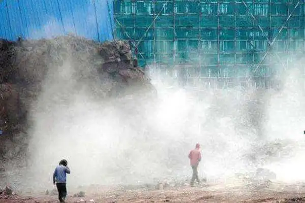 工地扬尘大造成大气污染