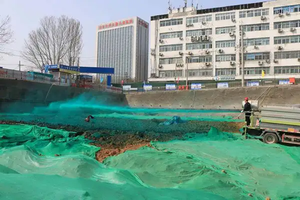 2020扬尘治理,郑州工地,郑州扬尘治理,扬尘抑制剂,