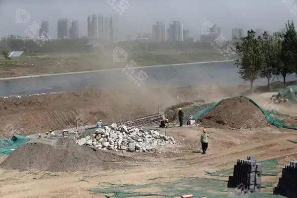 工地,施工扬尘,扬尘抑制剂,嵩安环保,防尘网,扬尘抑制剂效果