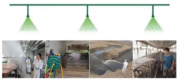 生物除臭剂治理系统