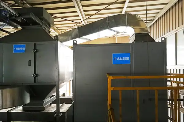 皮带厂废气处理